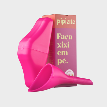 Pipizito Funil Urinário Reutilizável - Rosa